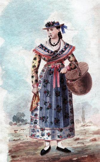 12.-Žena-iz-Dubrovačkog-primorja,-Album-Nikole-Arsenovića,-1870-ih,-Etnografski-muzej-u-Beogradu