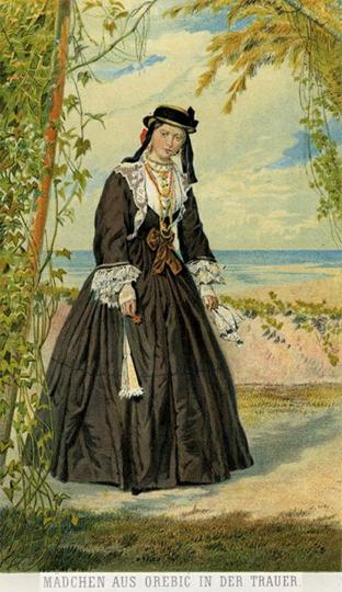 17.-Žena-iz-Orebića,-L.udwig-Salvator-von-Habsburg,-1870.